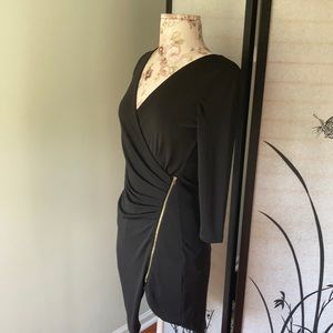 [SOLD] Vintage Express wrap sheath dress